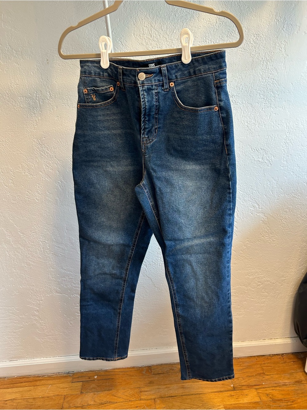 Frye Dark Blue Slim Straight Women's Jeans